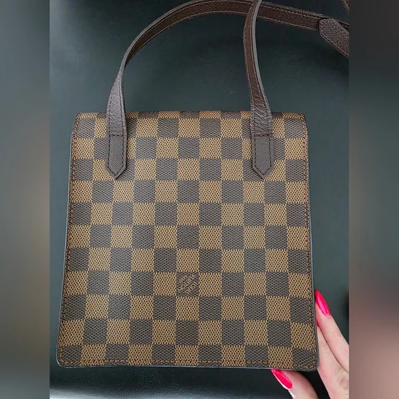 Authentic Louis Vuitton Pimlico Handbag Damier Brown - Picture 7 of 13